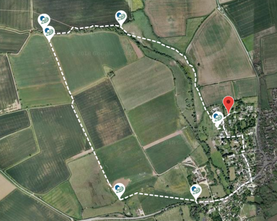 Bampton dog walk